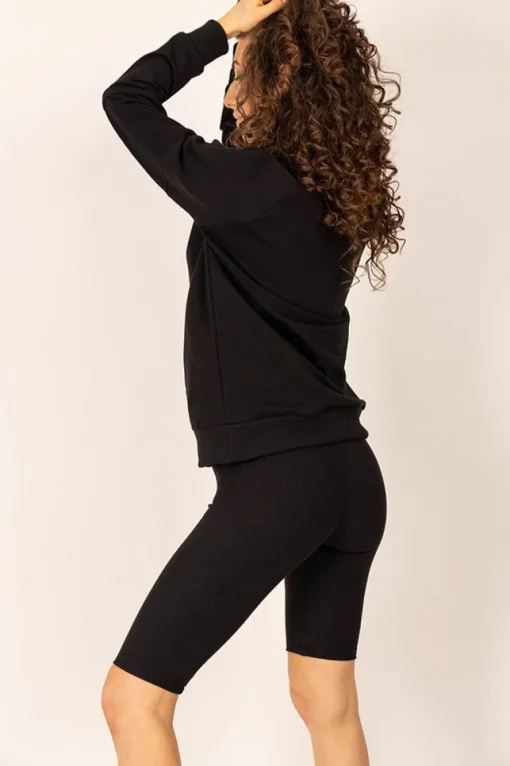 Biker Shorts Black<ANGELL Fashion