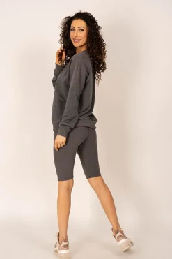 Biker Shorts Grey<ANGELL Flash Sale