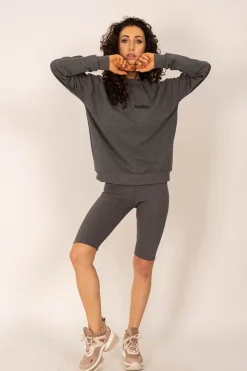 Biker Shorts Grey<ANGELL Flash Sale