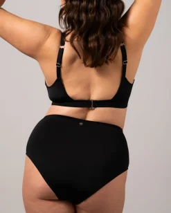 Bikini Alaosa Korkeavyötärö Musta<UNDERSTATEMENT Clearance