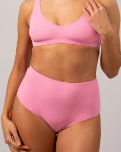 Bikini Alaosa Korkeavyötärö Pinkki<UNDERSTATEMENT Store