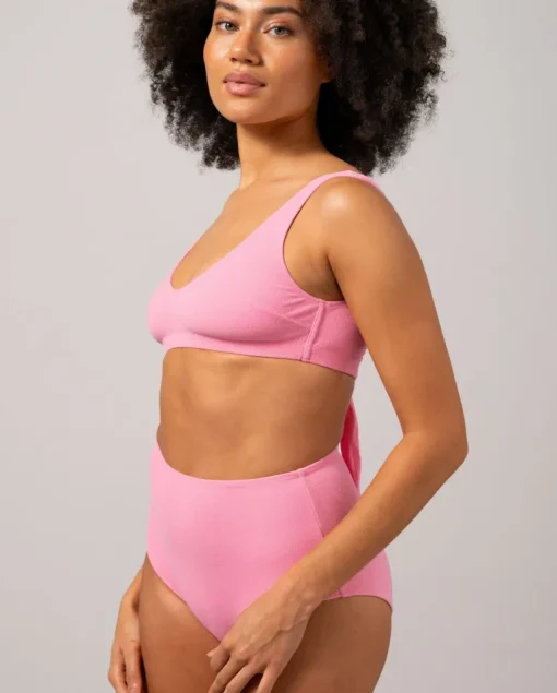 Bikini Alaosa Korkeavyötärö Pinkki<UNDERSTATEMENT Store