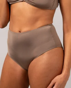 Bikini Alaosa Korkeavyötärö Mauve<UNDERSTATEMENT Online