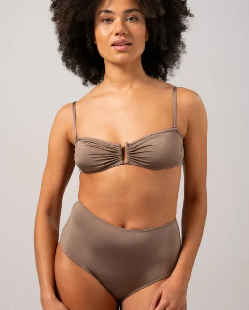 Bikini Alaosa Korkeavyötärö Mauve<UNDERSTATEMENT Online