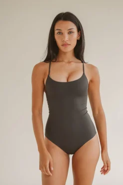 Bisou Swimsuit Black/White<Pura Clothing Outlet