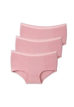Blaire Shorts Underpants 3-Pack Dusty Pink<ORGANICATION Best