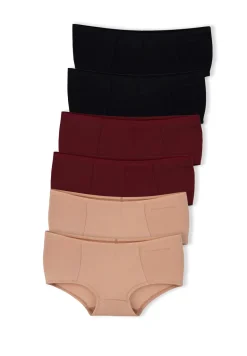 Blaire Shorts Underpants 6-Pack<ORGANICATION Flash Sale