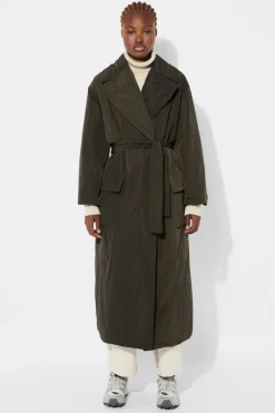 Blanc Coat Khaki<Rita Row Online