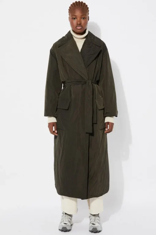Blanc Coat Khaki<Rita Row Online