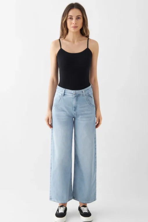 Blink Cropped Jeans Light Blue<Dawn Denim Fashion