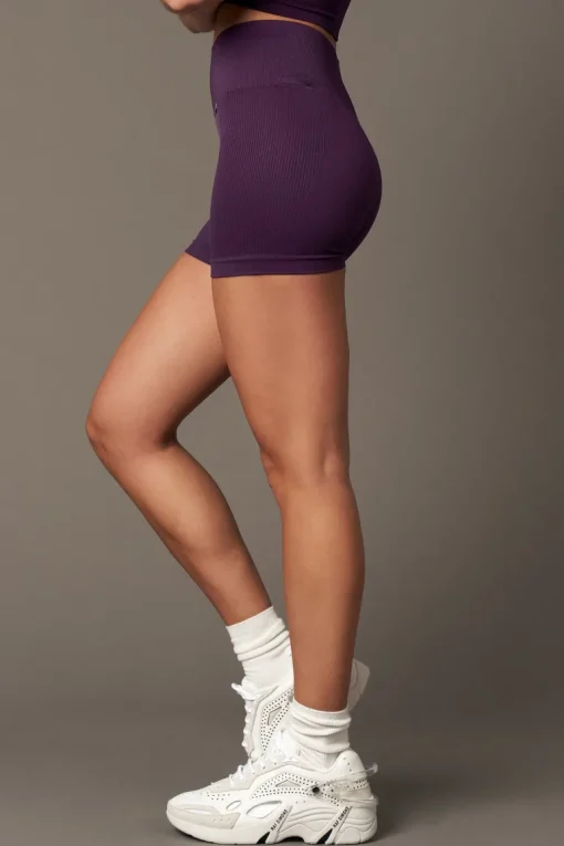 Bliss Pyöräilyshortsit Burgundy<Believe Athletics Store