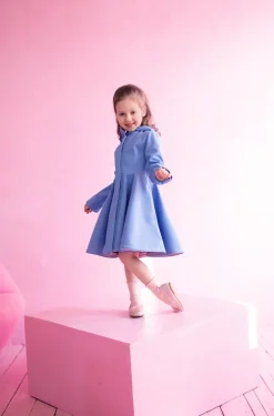 Blue Breeze Lasten Sadetakki Sininen<RainSisters Cheap