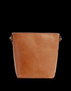Bobbi Bucket Laukku Maxi Cognac Klassinen Nahka<O My Bag New