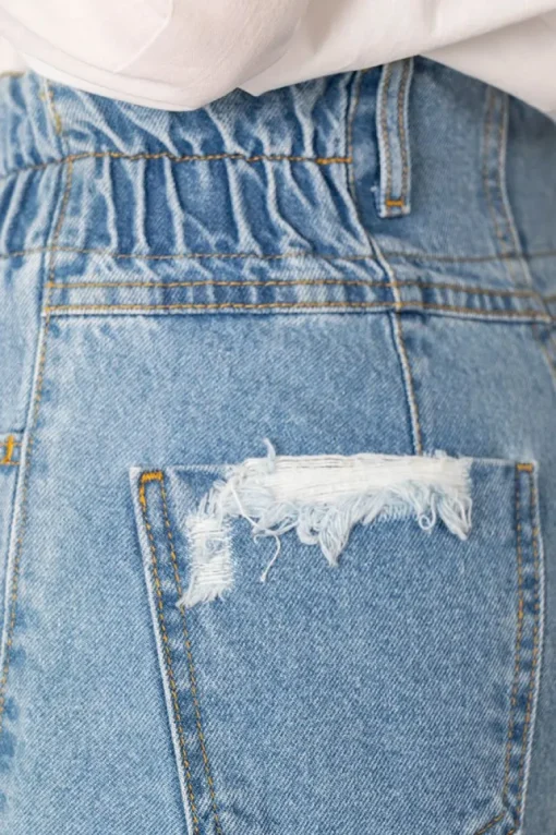 Bonita Denim Shorts Blue<ANGELL Shop