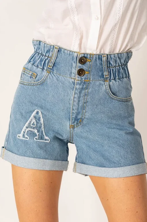 Bonita Denim Shorts Blue<ANGELL Shop