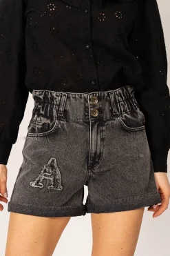 Bonita Denim Shorts Grey<ANGELL Cheap
