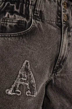 Bonita Denim Shorts Grey<ANGELL Cheap