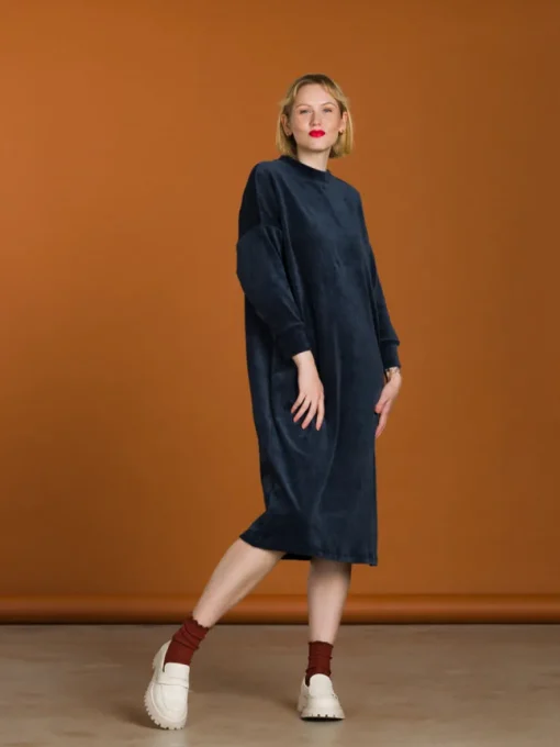 Bonnie Mekko Sininen Sametti<Aarrelabel Flash Sale