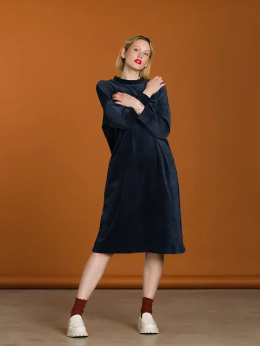 Bonnie Mekko Sininen Sametti<Aarrelabel Flash Sale
