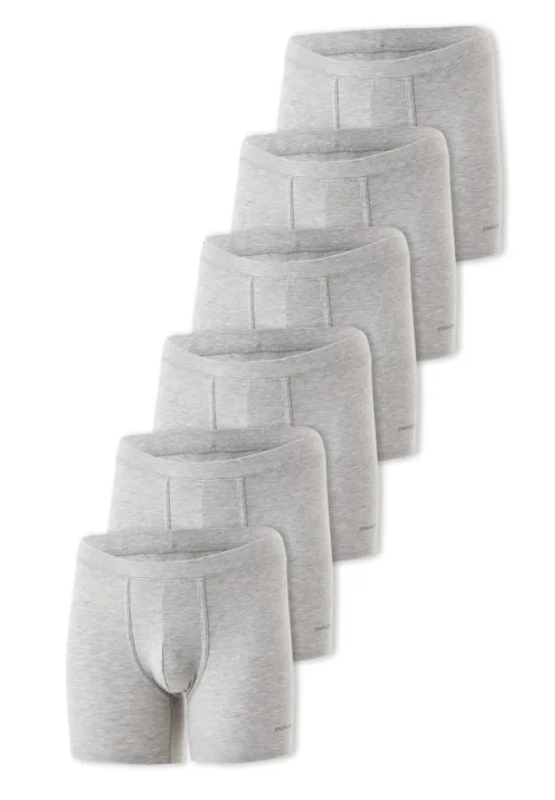 Bowenn Boxer Trunk 6-Pack Grey Melange<ORGANICATION Clearance
