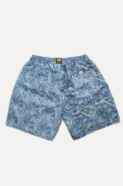 Breeze Paisley Swim Shorts Blue<Trendsplant New