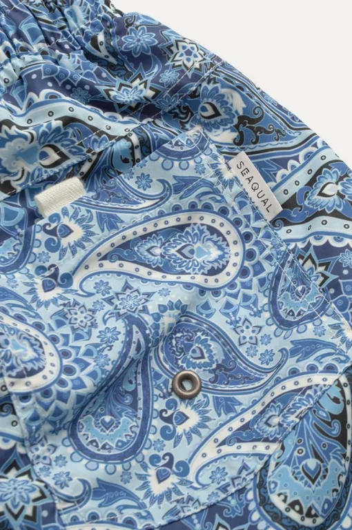 Breeze Paisley Swim Shorts Blue<Trendsplant New