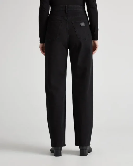 Brooke High Barrel Nero Nero<MUD Jeans Sale