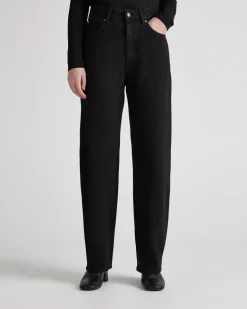 Brooke High Barrel Nero Nero<MUD Jeans Sale