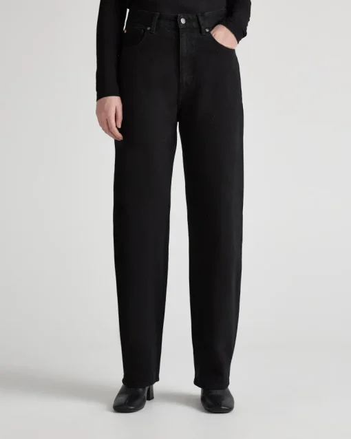 Brooke High Barrel Nero Nero<MUD Jeans Sale