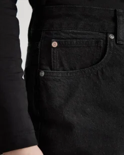 Brooke High Barrel Nero Nero<MUD Jeans Sale