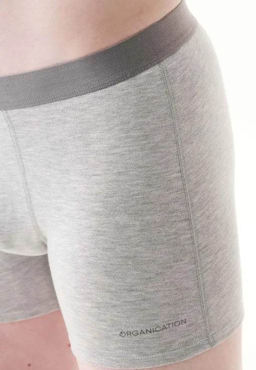 Brunno Boxer Brief 3-Pack Grey Melange<ORGANICATION Clearance