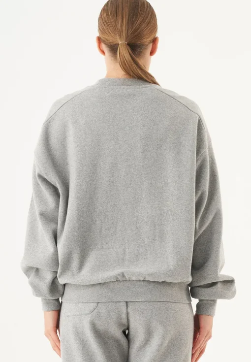 Buket Soft Touch Organic Cotton Sweatshirt Grey Melange<ORGANICATION Best