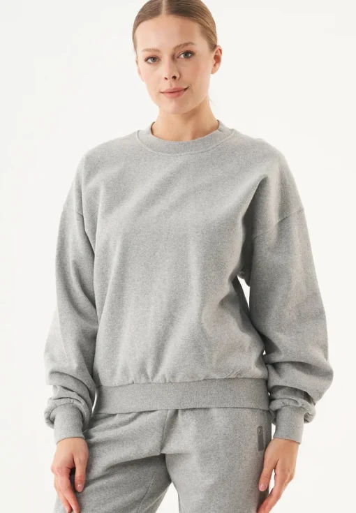 Buket Soft Touch Organic Cotton Sweatshirt Grey Melange<ORGANICATION Best