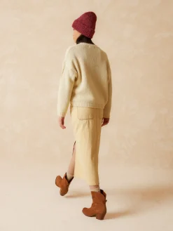 Cableknit Jumper Beige<INDIu0026COLD Store