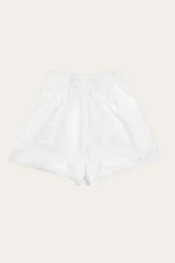 Calabasas Linen Shorts White<Veld Best