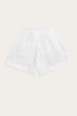 Calabasas Linen Shorts White<Veld Best