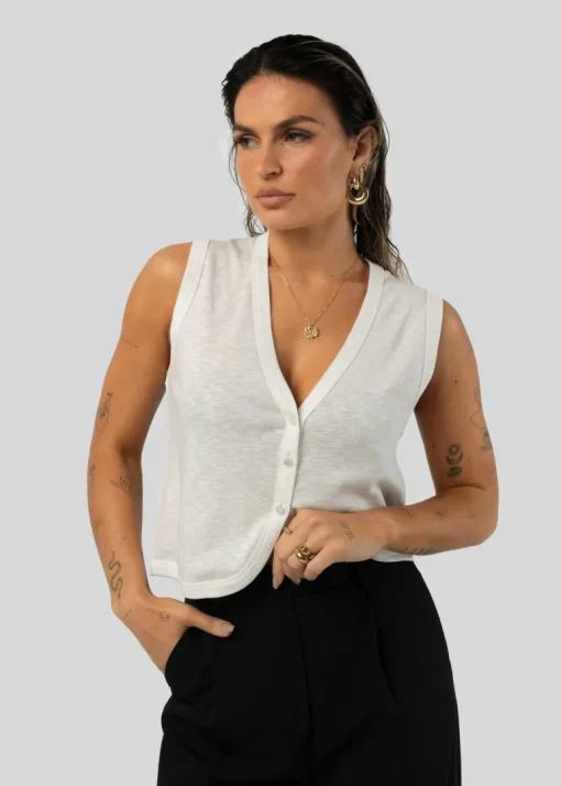 Cali Neuleliivi Valkoinen<GUAJA. Outlet