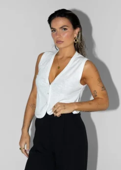 Cali Neuleliivi Valkoinen<GUAJA. Outlet
