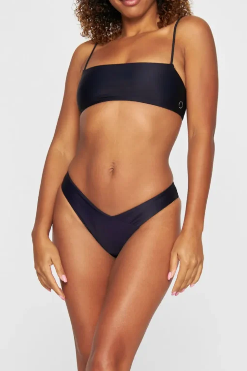 Canggu V-Shape Bikinialaosa Nero<Copenhagen Cartel Online