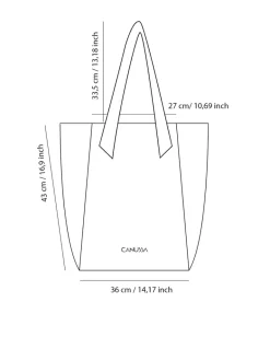 Kaksivärinen Laukku<CANUSSA Outlet