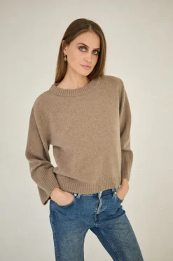 Cashmere Sweater Verona Taupe<Enteliér New