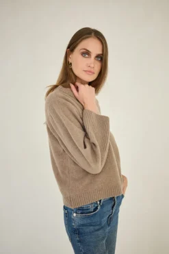 Cashmere Sweater Verona Taupe<Enteliér New