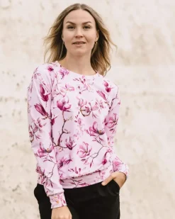 Casual Chic Print Shirt Ballet of Blossoms Pink<Nakoa Flash Sale