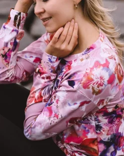 Casual Chic Print Shirt Coral Reef Pink<Nakoa Shop
