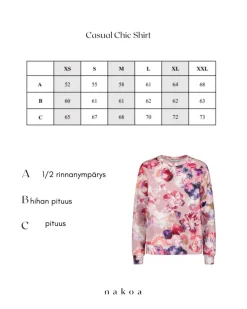 Casual Chic Print Shirt Coral Reef Pink<Nakoa Shop