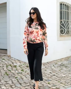 Casual Chic Print Shirt Siesta Orange<Nakoa Flash Sale