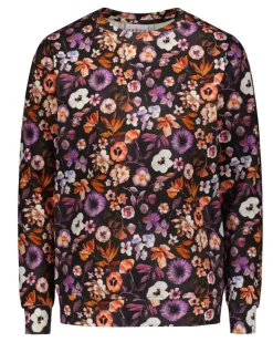 Casual Chic Print Shirt Violettes<Nakoa New