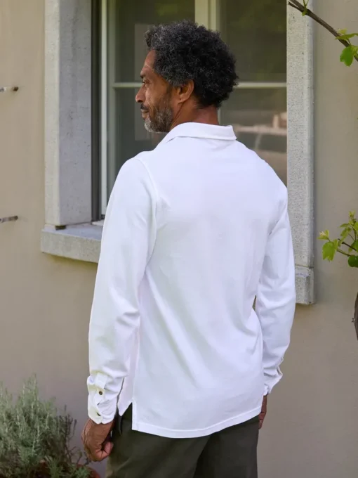 Cavalo Polo Shirt Long White<Carpasus Store