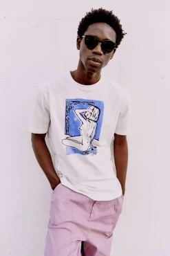 Cheeky Tee Organic Cotton Off White<KOMODO Shop