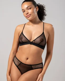 Cheeky-alushousut Musta/Hopea<UNDERSTATEMENT Discount